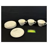 Royal Jackson Teacups & Plates