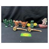 Vintage salt and pepper shakers