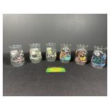 Peanuts and Muppets Welches Glass jars