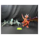 Dragons and Alien creatures