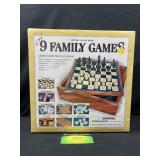 Country classic Wood 9 family games