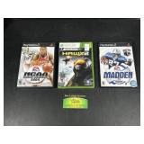 PlayStation 2 and Xbox 360 Games