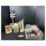 Lefton Candle Holder and More Candle Decor