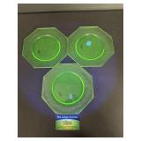 Uranium Glass Plates