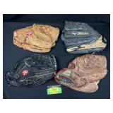 Rawlings & Mizuno Baseball Mitts