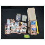 Topps Desert Storm trading cards and sleeves