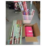 Christmas Wrapping Paper and Gift Bags