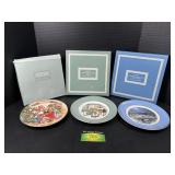 Avon Christmas Decorative Plates