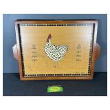 Warren Kimble Country Quartet Wooden Tray/