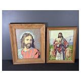 2 Religious Framed Paintings