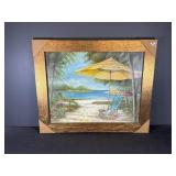 Ruane Manning ï¿½Relax In Paradiseï¿½ Framed Picture