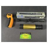 Gun Scope, Telescopes, and Infrared Thermometer