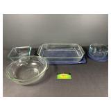Various Sized Modern Pyrex Dishes