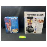 Hamilton Beach blender and better Chef immersion