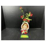 Lefton Christmas Head Vase