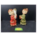 Star Hand Painted Candle Holders