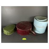 3 Hat Boxes