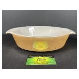 Fire King Copper luster bake dish