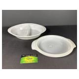 Fire King divided dish and More