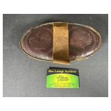 Antique leather Horse Brush