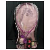 Barbie Head tennis racket set