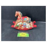 Christmas Rocking Horse Music box