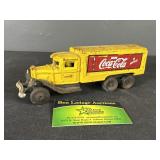 Antique Cast Iron Coca-Cola Truck Toy