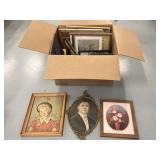 Framed paintings and more