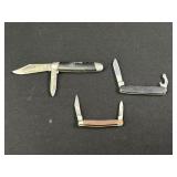 3 Pocket Knives