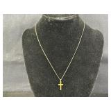 1/20 12k G.F. BAB Cross Necklace