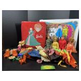 Barbie cases, dolls, Clothes, and more