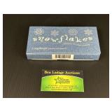 Longaberger Pewter Snowflake Ornaments