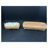 2 Small Longaberger Baskets