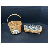 2 Small Longaberger Baskets