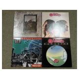 Led Zepplin 4, Heart, and REO Speedwagon records