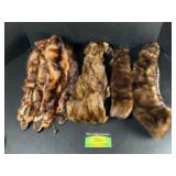 Vintage Brown Mink Fur Scarves and More