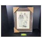 John Wayne Art PrintGlen Banse