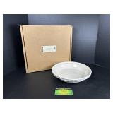 Longaberger Grandma Bonnieï¿½s Ivory Pie Plate