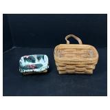 2 Small Longaberger Baskets