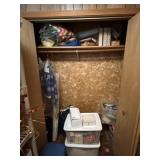 Contents of Closet, Decor, Luggage Bags, and More