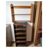 Wooden Cabinet & Shelf