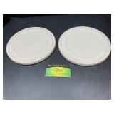 2 Longaberger Woven Traditions ivory trivet