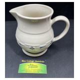 Longaberger Woven Traditions Classic Blue pitcher