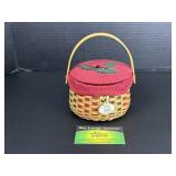 Longaberger Melody 2003 Tree Trimming Basket with