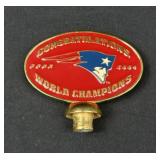 New England Patriots 02 World Champ bottle stopper