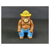 Smokey The Bear Cast Iron Coin Bank