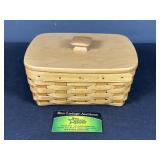 Longaberger basket with lid