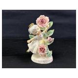 Vintage Lefton June Birthday Angel Figure