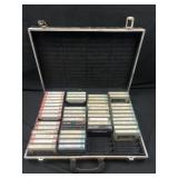 Savoy cassette case with recorded cassettes