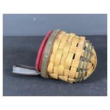 Small Longaberger Rounded bottom hanging basket